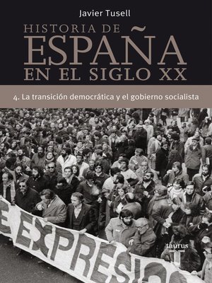 cover image of Historia de España en el siglo XX--4
